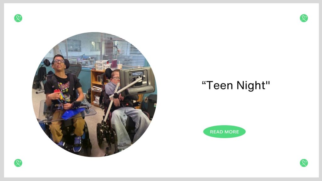 Teen Night – William Communicates!