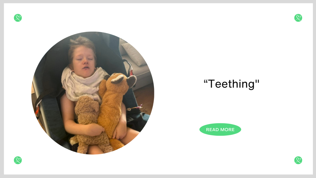 Teething blog cover image