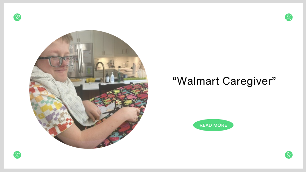Walmart Caregiver blog cover image