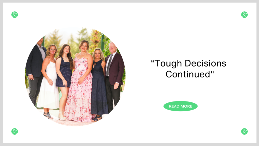 Tough Decisions Cont'd blog cover image